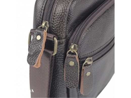 Сумка через плечо мужская кожаная Tiding Bag N2-1009DB