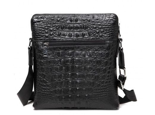 Мужской кожаный черный мессенджер Tiding Bag A25F-7607-3A