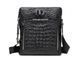 Мужской кожаный черный мессенджер Tiding Bag A25F-7607-3A 3