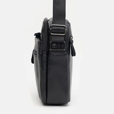 Сумка мужская кожаная Borsa Leather K12333-black