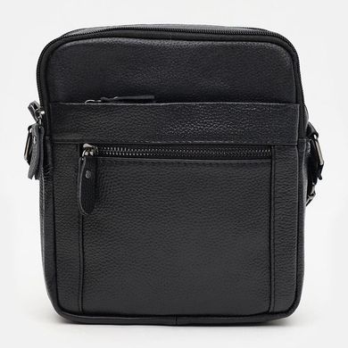Сумка мужская кожаная Borsa Leather K12333-black