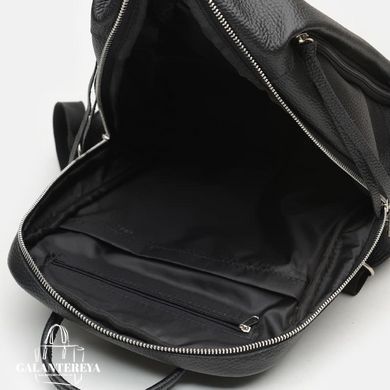Рюкзак женский кожаный Ricco Grande 1l606-black