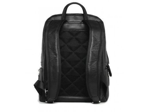 Мужской кожаный рюкзак Tiding Bag B3-122A черный