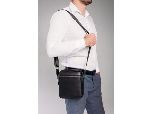 Сумка через плечо мужская кожаная Tiding Bag SM8-2156A