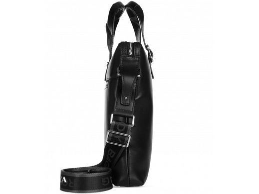 Мужская кожаная сумка для ноутбука Royal Bag RB004A черный