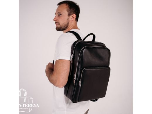 Рюкзак для ноутбука мужской кожаный Tiding Bag NM11-184A