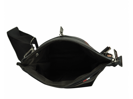 Мужской кожаный черный мессенджер Tiding Bag A25F-8868A