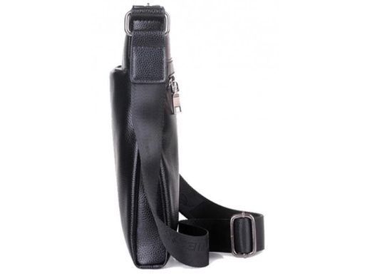 Мужской кожаный черный мессенджер Tiding Bag A25F-8868A