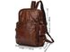 Мужской кожаный коричневый рюкзак Tiding Bag 7007C 5