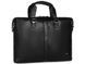 Мужская кожаная сумка для ноутбука Royal Bag RB004A черный 1