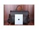 Мужская кожаная сумка для ноутбука Tiding Bag t1096A черный 5