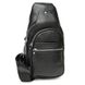 Рюкзак мужской кожаный Keizer k1313-black 1