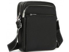 Чоловічий шкіряний месенджер Royal Bag RB-008A-1 чорний