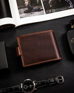 Кошелек мужской кожаный Peterson PTN WL-0305L-COM