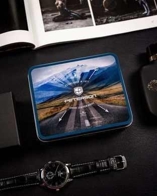 Кошелек мужской кожаный Peterson PTN WL-0305L-COM