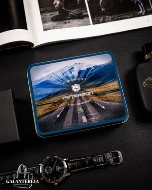 Кошелек мужской кожаный Peterson PTN WL-0305L-COM