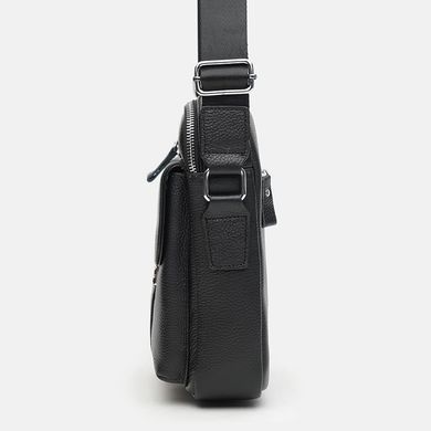 Сумка чоловіча шкіряна Keizer K18207bl-black