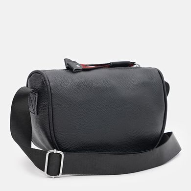 Сумка женская кожаная Borsa Leather K120172bl-black черная