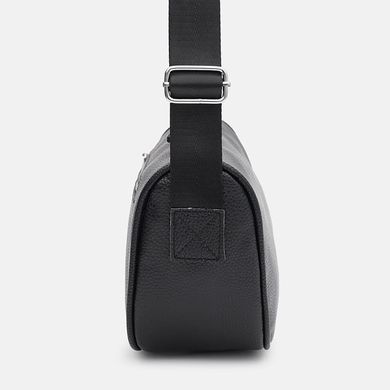 Сумка женская кожаная Borsa Leather K120172bl-black черная