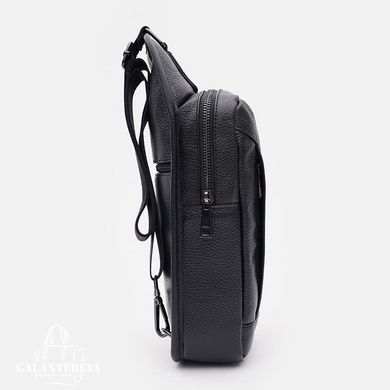 Рюкзак мужской кожаный Keizer K161811-black