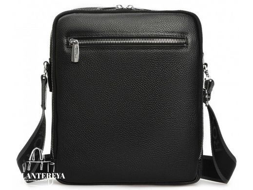Мужской кожаный мессенджер Royal Bag RB-008A-1 черный