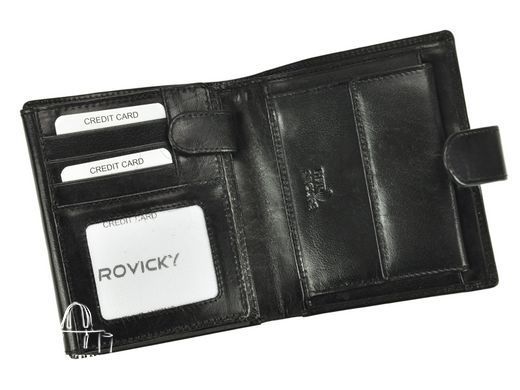Кошелек мужской кожаный ROVICKY PC-102L-BAR
