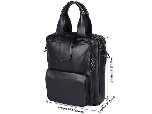 Мужская кожаная сумка мессенджер Tiding Bag 7266