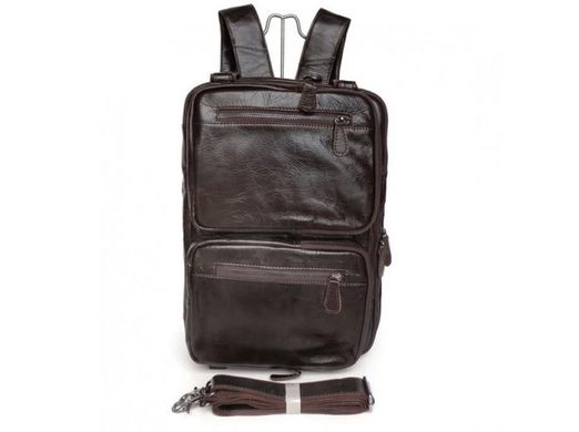 Мужская кожаная коричневая сумка Jasper&Maine 7014Q-2