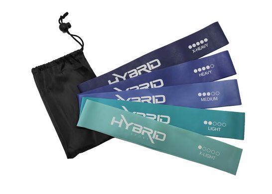 Резинка для фитнеса HYBRID набор 5 штук