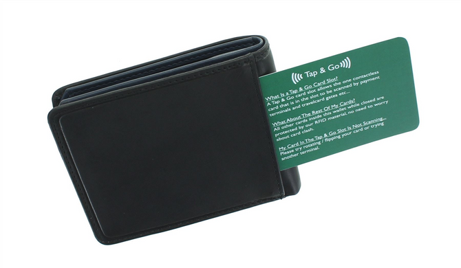 Кошелек мужской кожаный Visconti PLR72 Segesta c RFID