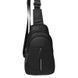 Сумка слінг чоловіча (однолямковий рюкзак) шкіряний Borsa Leather K1318-brown коричневий 1