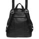 Женский кожаный рюкзак Keizer K1152-black черный 4