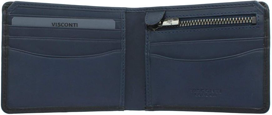 Кошелек мужской кожаный Visconti PLR72 Segesta c RFID