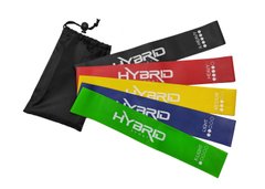 Резинка для фитнеса HYBRID набор 5 штук