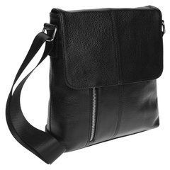 Сумка чоловіча шкіряна Borsa Leather K15103-black