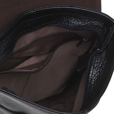 Сумка чоловіча шкіряна Borsa Leather K15103-black