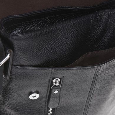 Сумка чоловіча шкіряна Borsa Leather K15103-black