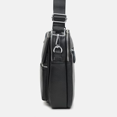 Сумка чоловіча шкіряна Keizer K18209bl-black