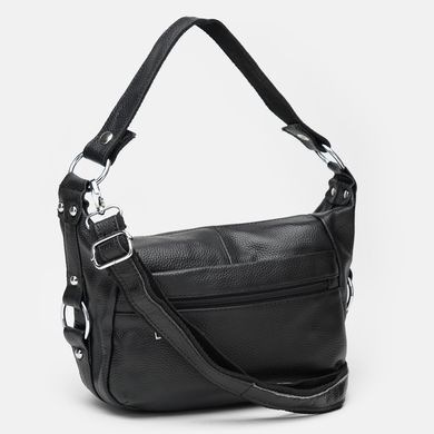 Сумка женская кожаная Borsa Leather K1131-black