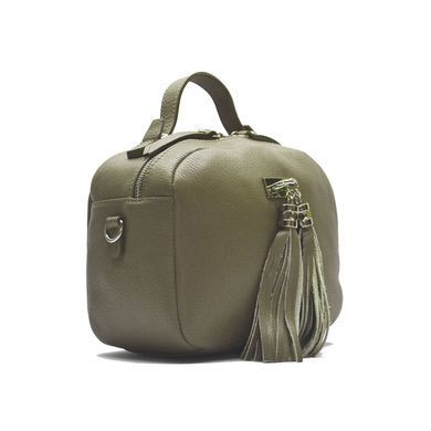 Жіноча шкіряна сумка крос-боді Italian fabric bags 2039