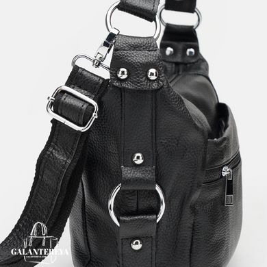 Сумка жіноча шкіряна Borsa Leather K1131-black