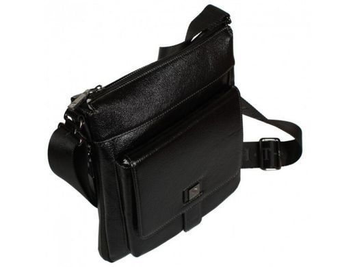 Мужской кожаный мессенджер HT Collection 7882-3 BLACK