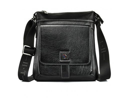 Мужской кожаный мессенджер HT Collection 7882-3 BLACK