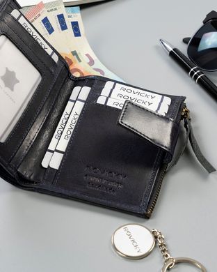 Кошелек мужской кожаный ROVICKY N1227-RHP
