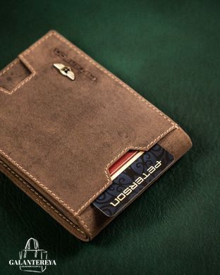 Кошелек мужской кожаный Peterson PTN N79 2-1-4