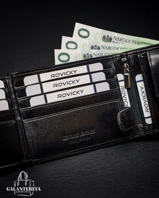 Кошелек мужской кожаный ROVICKY N992L-CMC