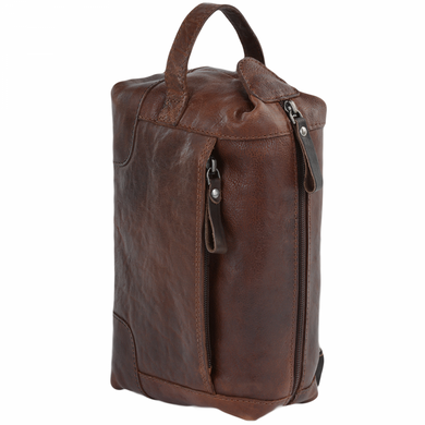 Несесер чоловічий шкіряний (косметичка чоловіча) Ashwood 4557