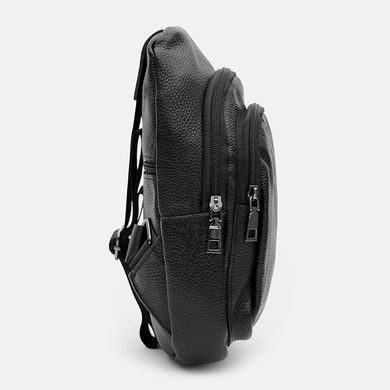 Рюкзак чоловічий шкіряний Keizer K1087bl-black