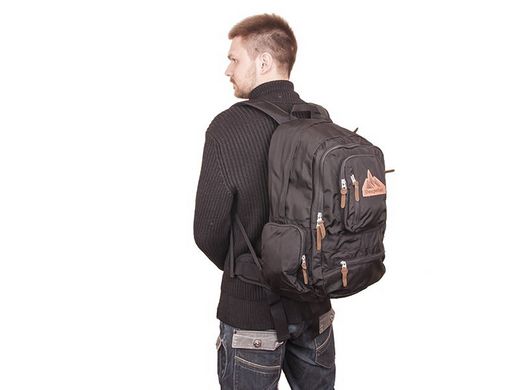 Мужской рюкзак с отделением для ноутбука ONEPOLAR W1770-black (15,4")
