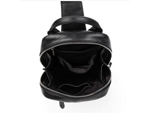 Мужской кожаный черный мессенджер Tiding Bag B3-1725A